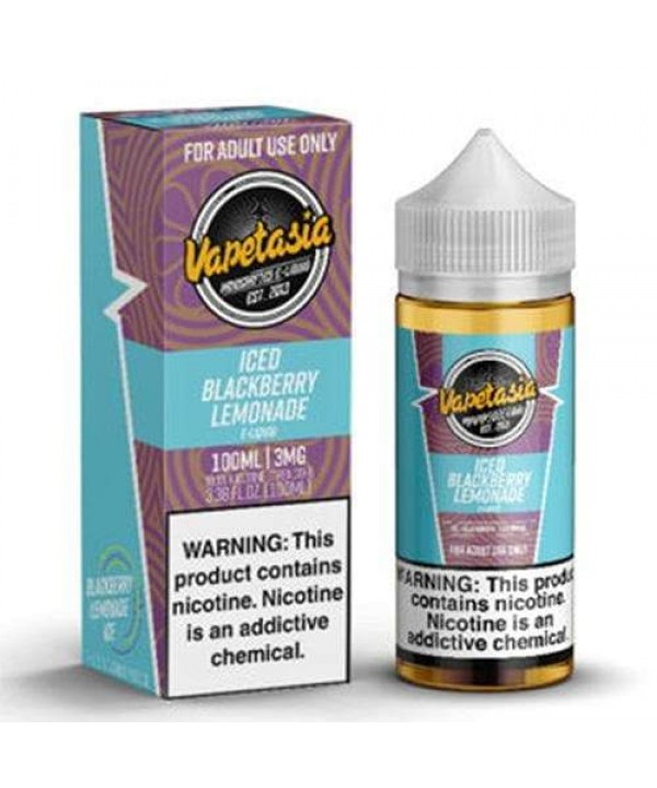 Vapetasia Iced Blackberry Lemonade eJuice