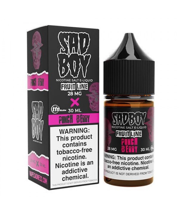 Sadboy Salts Fruit Line Punch Berry eJuice