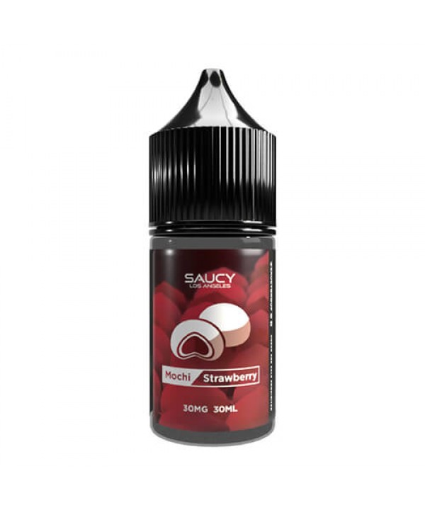 Saucy Sweets Salts - Mochi Strawberry eJuice