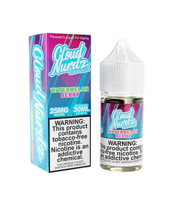 Cloud Nurdz Salts Watermelon Berry Iced eJuice