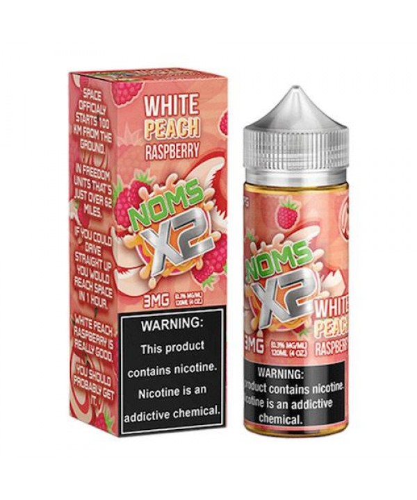 Noms X2 White Peach Raspberry eJuice