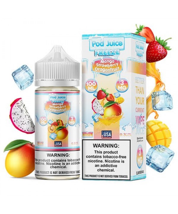 Pod Juice Synthetic Mango Strawberry Dragonfruit F...