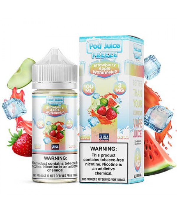 Pod Juice Synthetic Strawberry Apple Watermelon Fr...