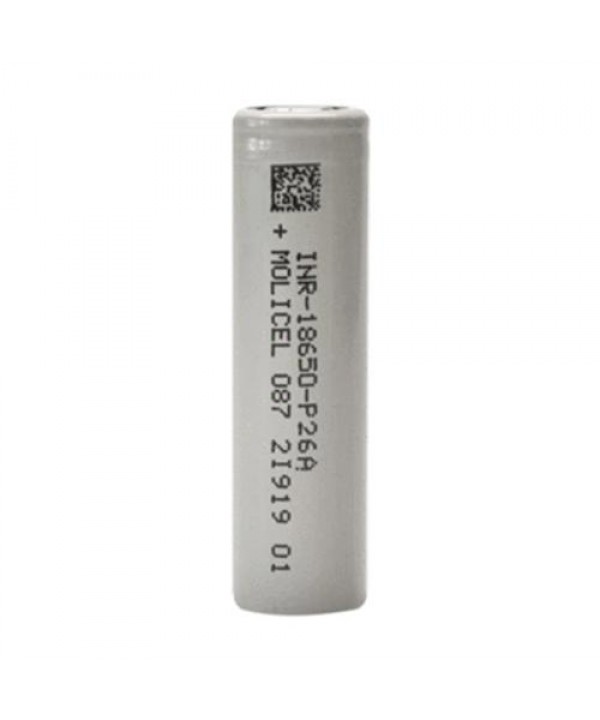 Molicel NPE INR P26A 2600mAh 18650 Batteries