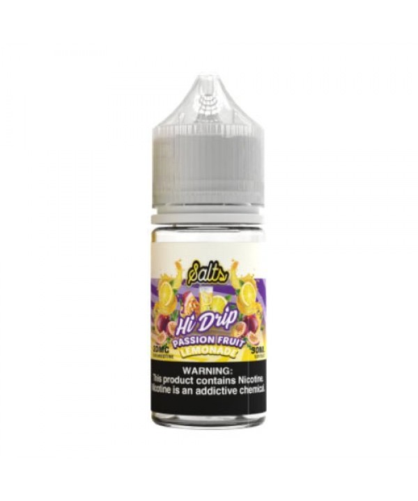 Hi-Drip Salts Passion Fruit Lemonade Iced eJuice