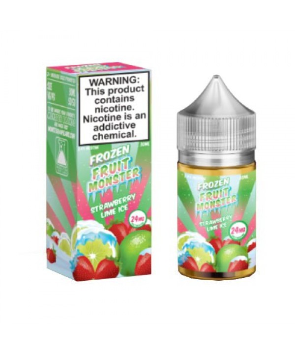 Frozen Fruit Monster Salts Strawberry Lime eJuice