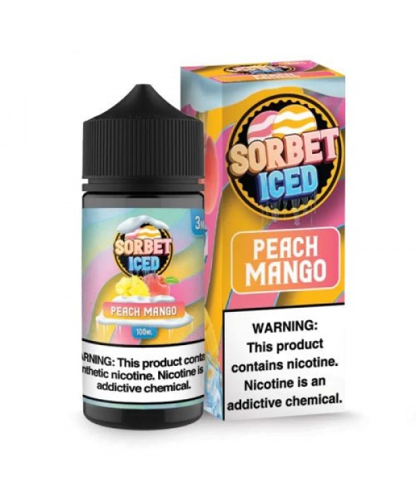 Sorbet Pop Peach Mango Iced eJuice