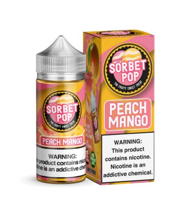 Sorbet Pop Peach Mango eJuice