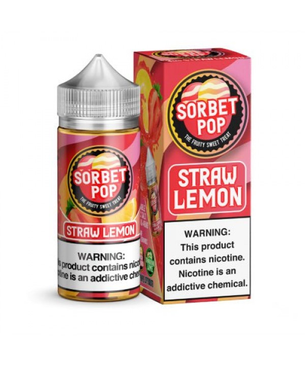 Sorbet Pop Straw Lemon eJuice