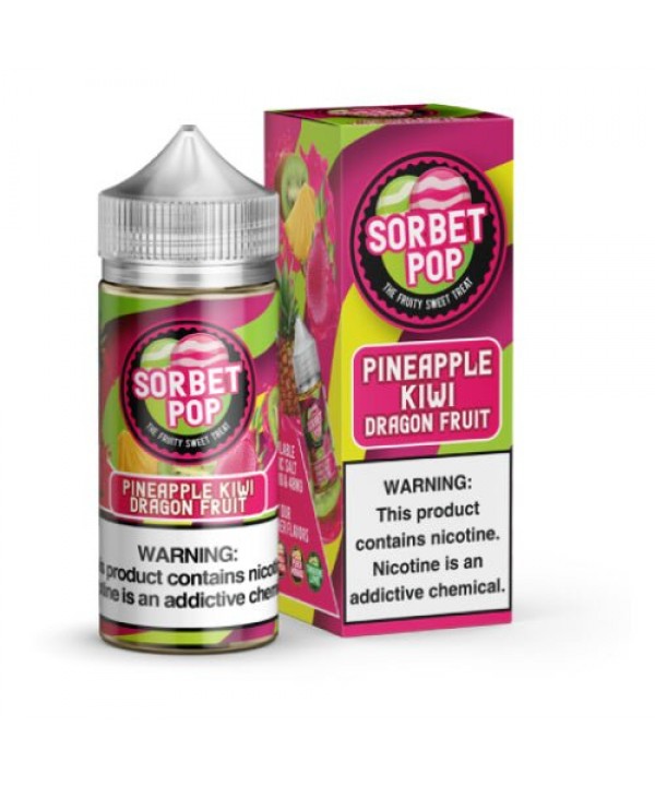 Sorbet Pop Pineapple Kiwi Dragon Fruit eJuice