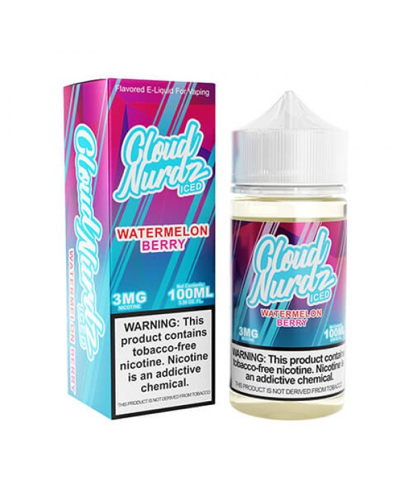 Cloud Nurdz Watermelon Berry Iced eJuice