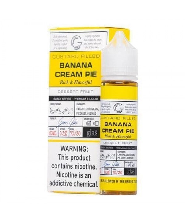 Glas BSX Banana Cream Pie eJuice